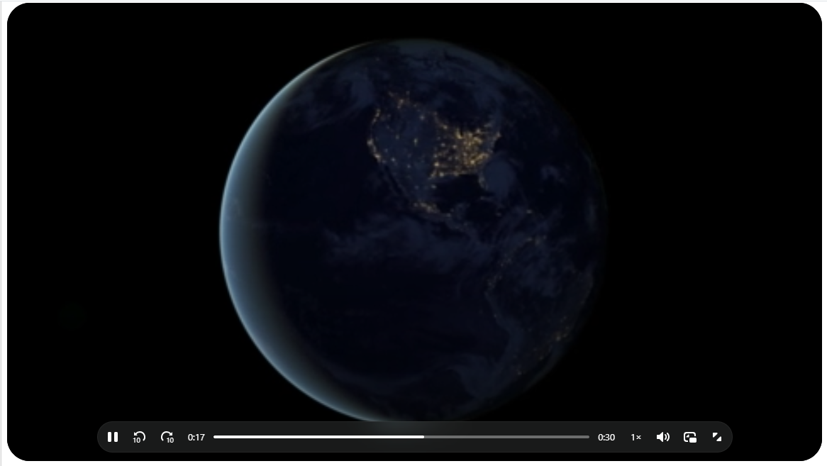 Modern Video Player Theme