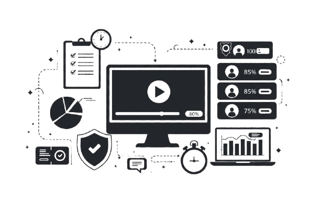How SCORM tracks video progress in LMS